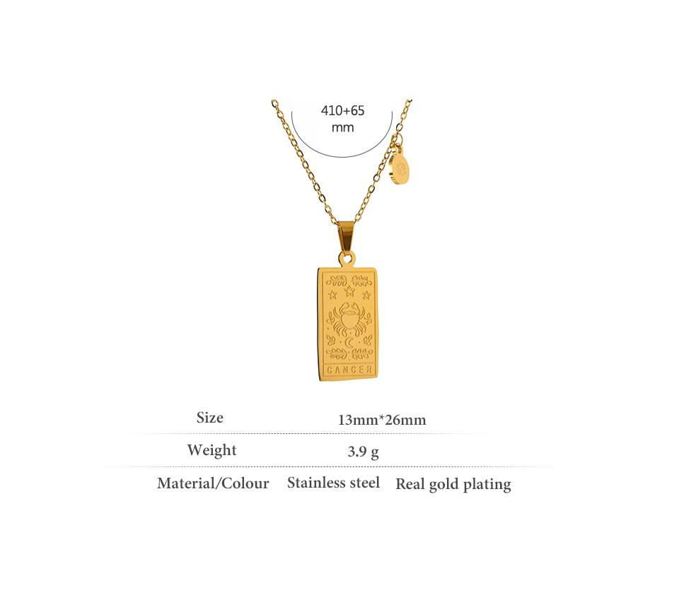ZODIAC ASTRA CAPRICORN NECKLACE